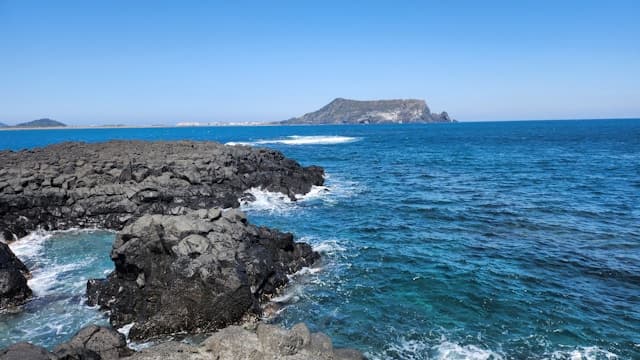 제주도 여행 첫날, 성산일출봉에서의 일출